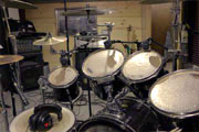 Drum setup to record at MyPixo Studios